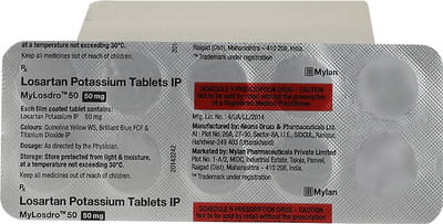 Mylosdro 50mg Strip Of 10 Tablets