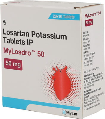 Mylosdro 50mg Strip Of 10 Tablets