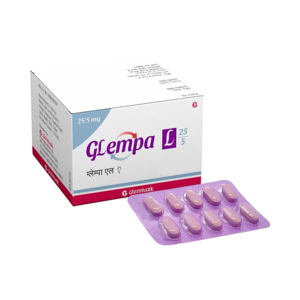 Glempa L 25/5Mg Strip Of 10 Tablets