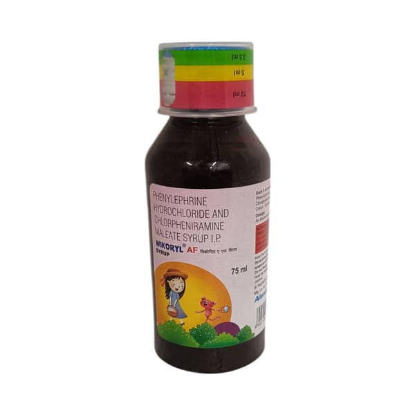 Wikoryl Af Bottle Of 75ml Syrup