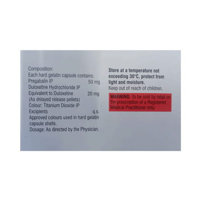 Renerve Dp 50/20mg Strip Of 10 Capsules