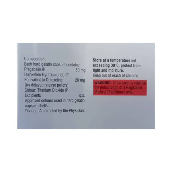 Renerve Dp 50/20mg Strip Of 10 Capsules
