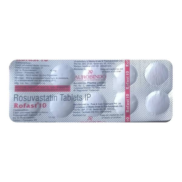 Rofast 10Mg Strip Of 10 Tablets
