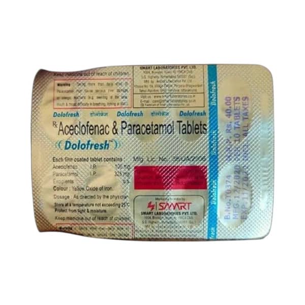 डोलोफ्रेश टैबलेट