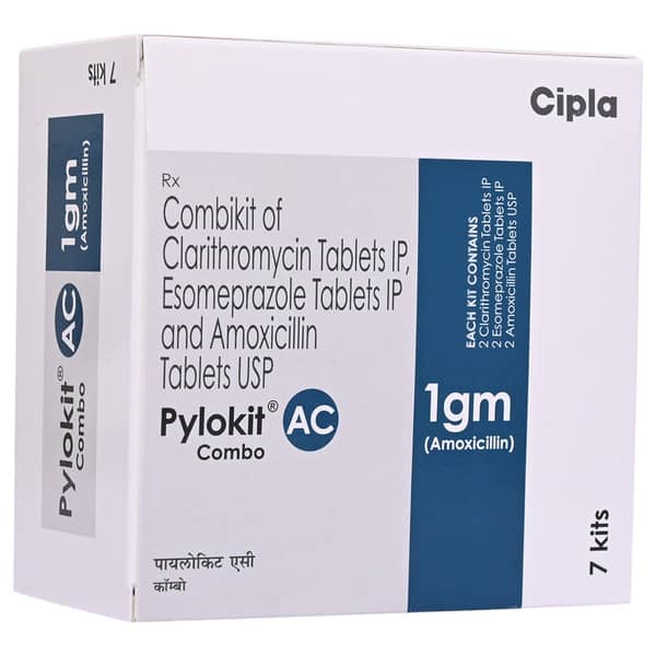 Pylokit AC 1gm Tablet Combikit