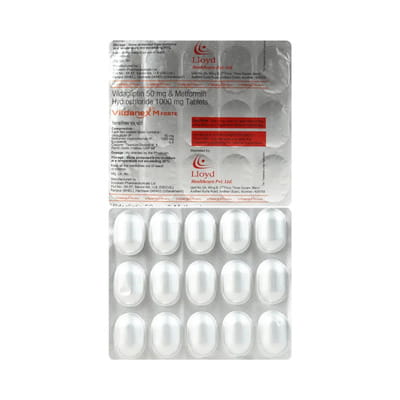 Vildanex M Forte Strip Of 15 Tablets