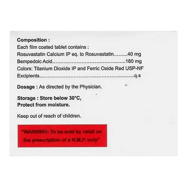 Roslaren B 40Mg Strip Of 10 Tablets