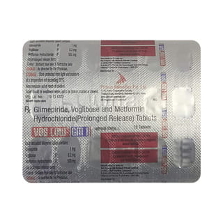 Voglow Gm 1Mg Strip Of 15 Tablets