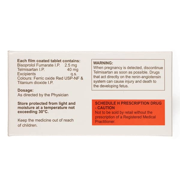 Tellzy Bs 2.5Mg Strip Of 10 Tablets