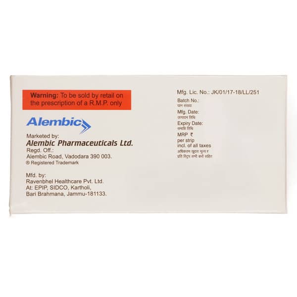 Tellzy Bs 2.5Mg Strip Of 10 Tablets