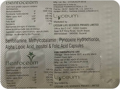 Benfoceum Strip Of 10 Capsules