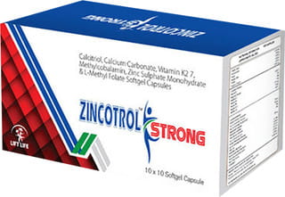 Zincotrol Strong Strip Of 10 Capsules