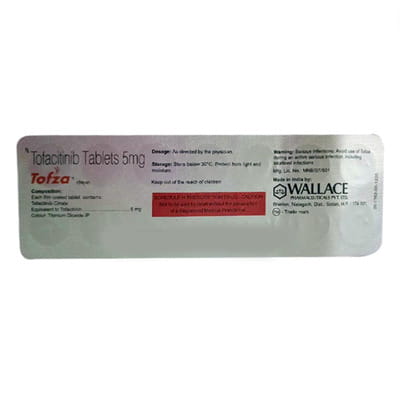 Tofza 5mg Strip Of 14 Tablets