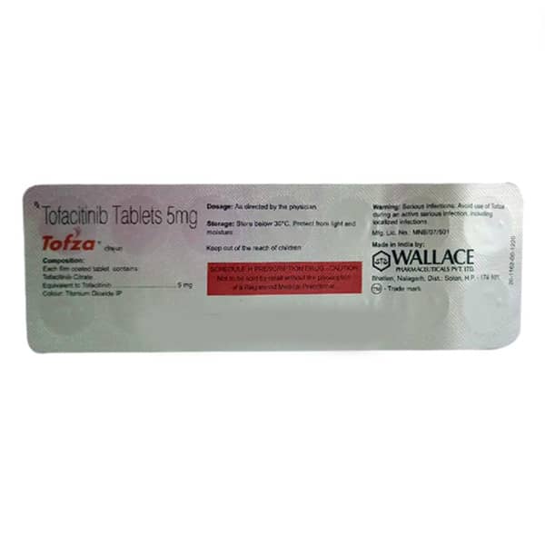 Tofza 5mg Strip Of 14 Tablets
