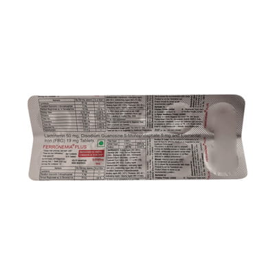 Ferronemia Plus Strip Of 10 Tablets