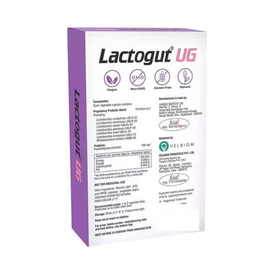 Lactogut Ug Strip Of 10 Capsules