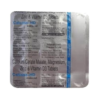Calcose Hd Strip Of 15 Tablets
