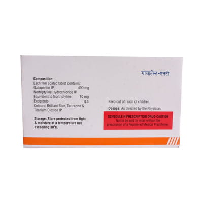 Gabalent Nt Strip Of 10 Tablets