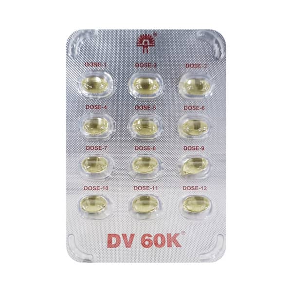 Dv 60k Strip Of 12 Capsules