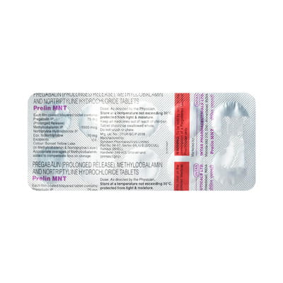 Prelin Mnt Strip Of 10 Tablets