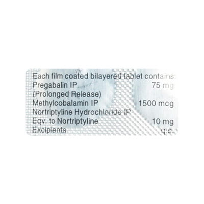 Prelin Mnt Strip Of 10 Tablets