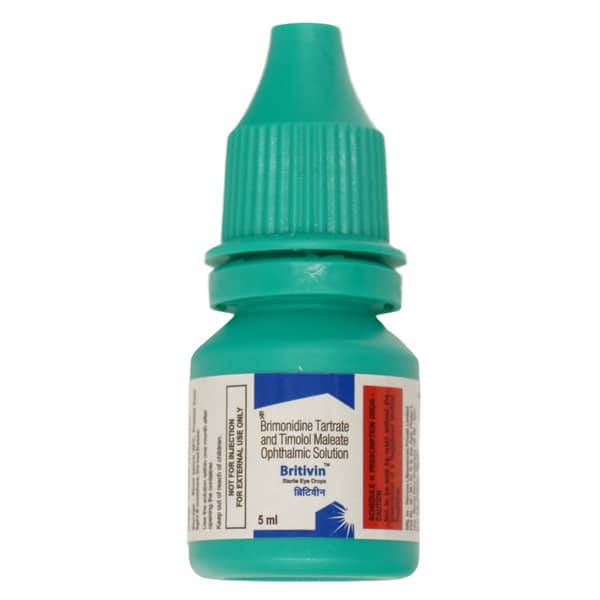 Britivin Bottle Of 5ml Eye Drops