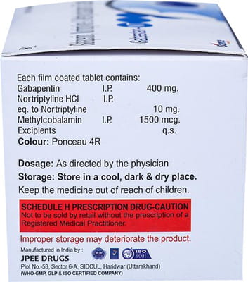 Gabastan Nt Strip Of 10 Tablets