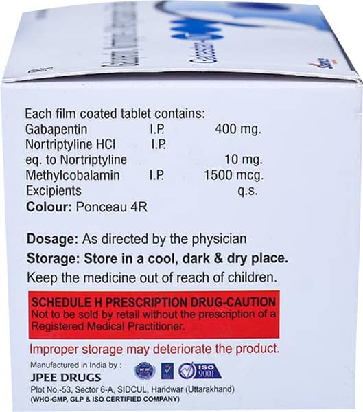 Gabastan Nt Strip Of 10 Tablets