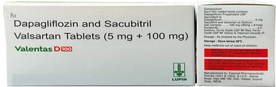 Valentas D 100mg Strip Of 10 Tablets