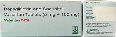 Valentas D 100mg Strip Of 10 Tablets