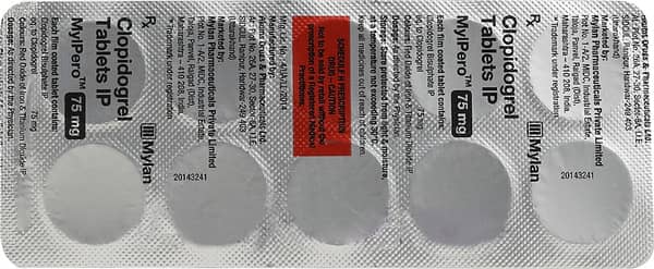 Mylpero 75mg Strip Of 10 Tablets