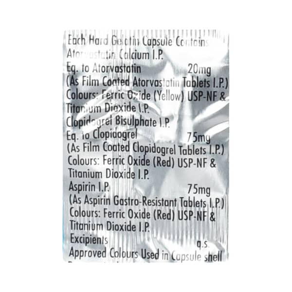 Stator Gold 20mg Strip Of 15 Capsules