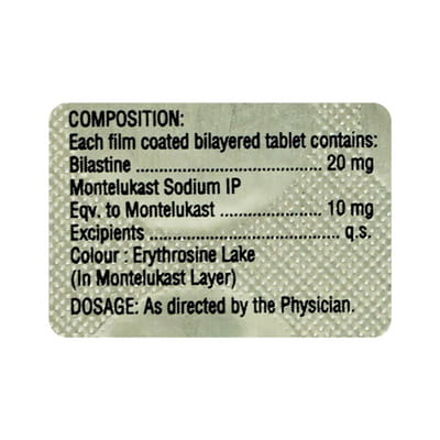 Ata Mont Strip Of 10 Tablets
