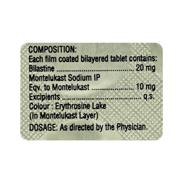 Ata Mont Strip Of 10 Tablets