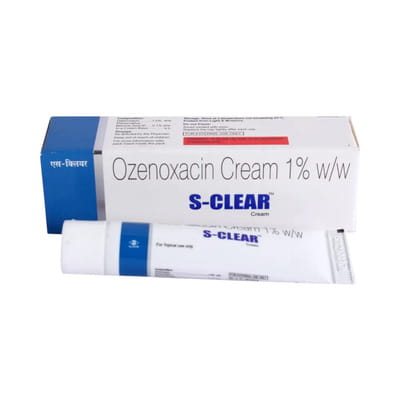 S Clear 1% Tube Of 5gm Cream