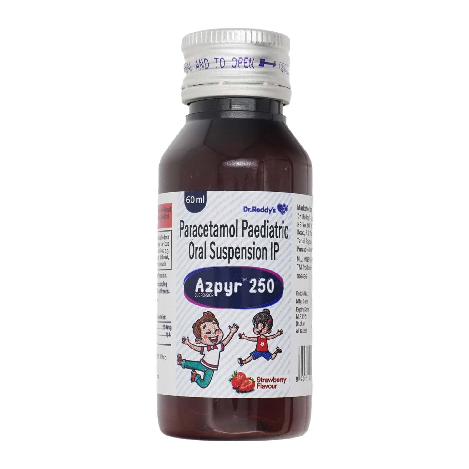 Azpyr 250 MG/5ML Suspension (60): Uses, Side Effects, Price & Dosage ...