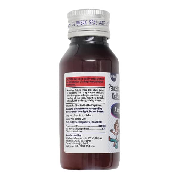 Azpyr 250Mg Strawberry Flavour Bottle Of 60Ml Suspension