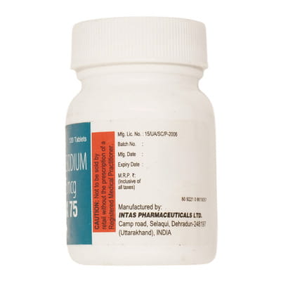 Lethyrox 75mcg Bottle Of 120 Tablets