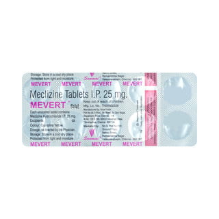 Mevert 25mg Strip Of 10 Tablets