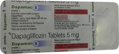 Dapamac 5mg Strip Of 10 Tablets