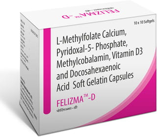 Felizma D Strip Of 10 Softgel Capsules