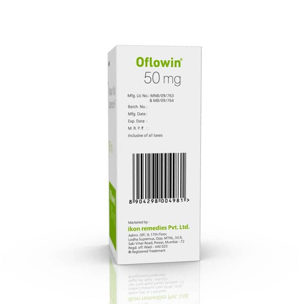 Oflowin 50Mg Bottle Of 60Ml Suspension