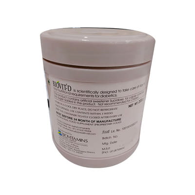 Biovit D Chocolate Flavour Jar Of 200gm Powder