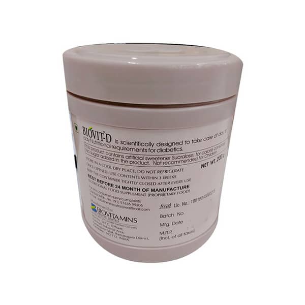 Biovit D Chocolate Flavour Jar Of 200gm Powder