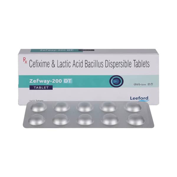 Zefway 200mg Dt Strip Of 10 Tablets