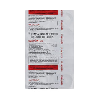 Aztel Mt 25Mg Strip Of 10 Tablets
