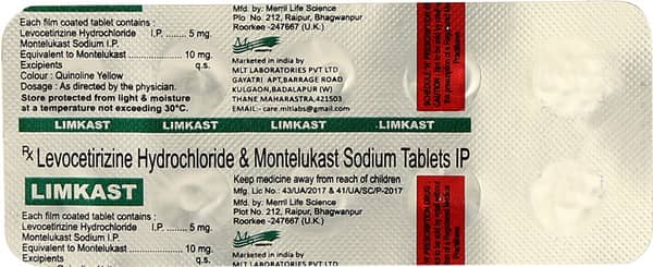 Limkast Strip Of 10 Tablets