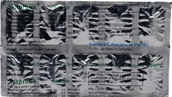 Synprotik Strip Of 10 Capsules
