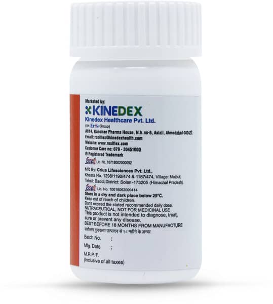 Rosiflex Trio Bottle Of 14 Capsules