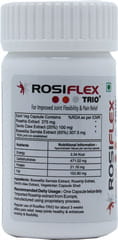 Rosiflex Trio Bottle Of 14 Capsules: Uses, Side Effects, Price & Dosage ...